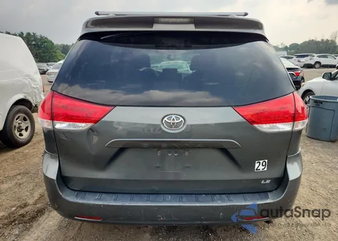 2014 Toyota Sienna Le из США, поврежденный, VIN 5TDKK3DC9ES514670